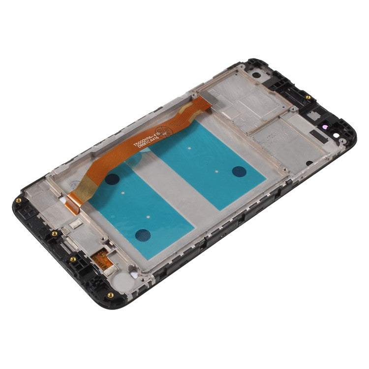 LCD Screen and Digitizer Assembly + Frame for Huawei P9 lite mini / Y6 Pro (2017) / Enjoy 7 - Black