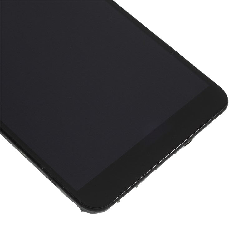 LCD Screen and Digitizer Assembly + Frame Repair Part for Huawei Y9 (2018) / Enjoy 8 Plus - Black