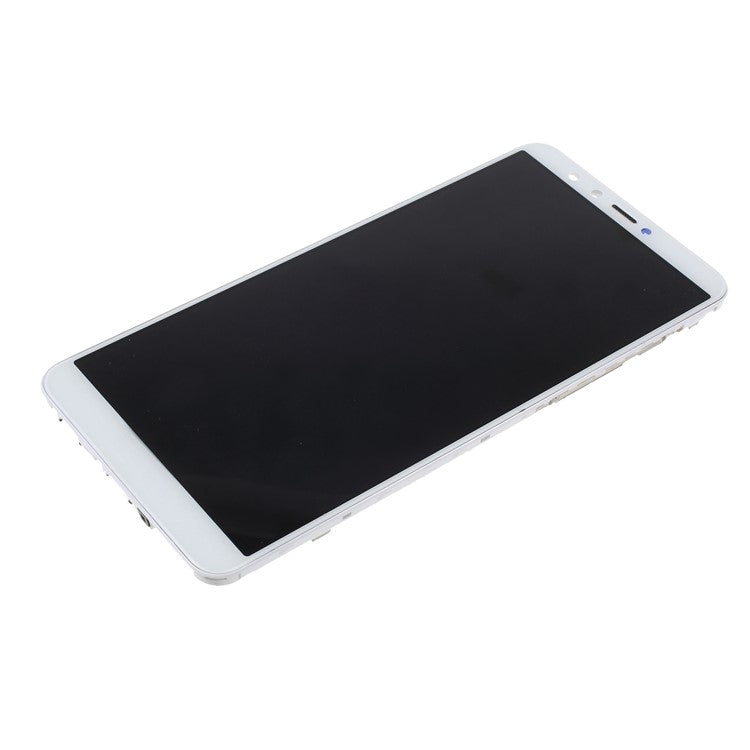 LCD Screen and Digitizer Assembly + Frame Replacement for Huawei Y9 (2018) / Enjoy 8 Plus - White