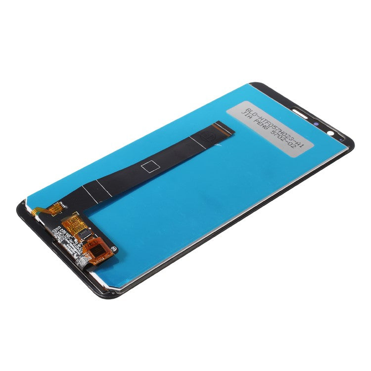 Assembly LCD Screen and Digitizer Assembly Repair Part for Asus ZenFone Max Plus (M1) ZB570TL (without Logo) - Black