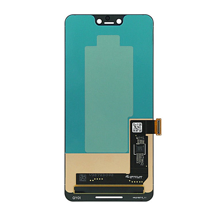 OEM LCD Screen and Digitizer Assembly Repair Part (without Logo) for Google Pixel 3 XL - Black