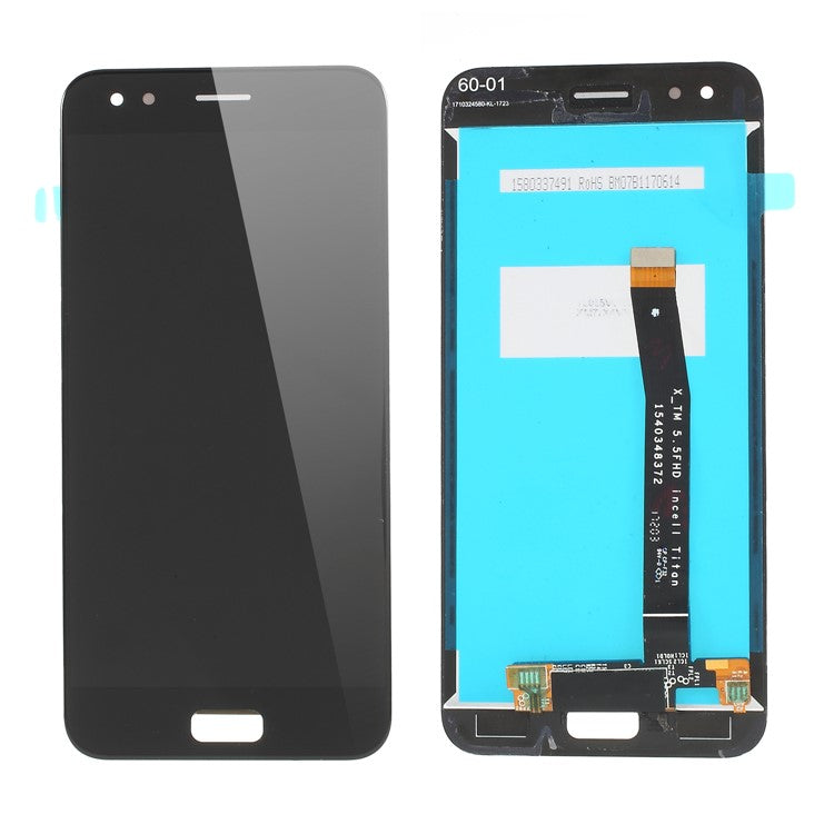 OEM for Asus ZenFone 4 ZE554KL LCD Screen and Digitizer Assembly (Without Home Fingerprint Button) - Black