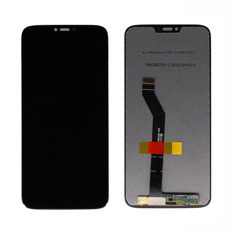 OEM LCD Screen and Digitizer Assembly Repair Part for Motorola Moto G7 Power 6.2 inch - Black