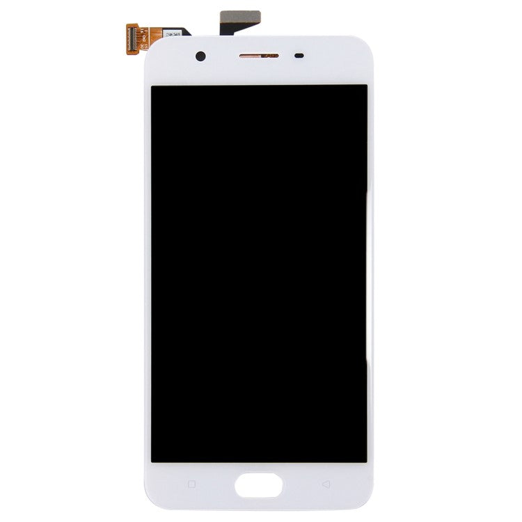 LCD Screen Digitizer Assembly with Frame for Oppo A57 - White