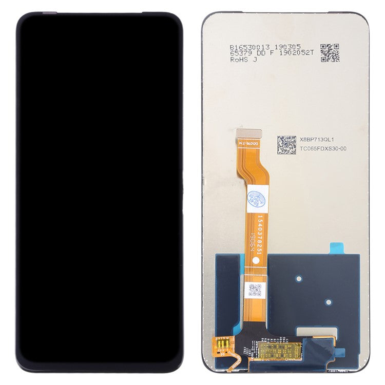 LCD Screen and Digitizer Assembly Replace Part (without Logo) for Oppo F11 Pro - Black
