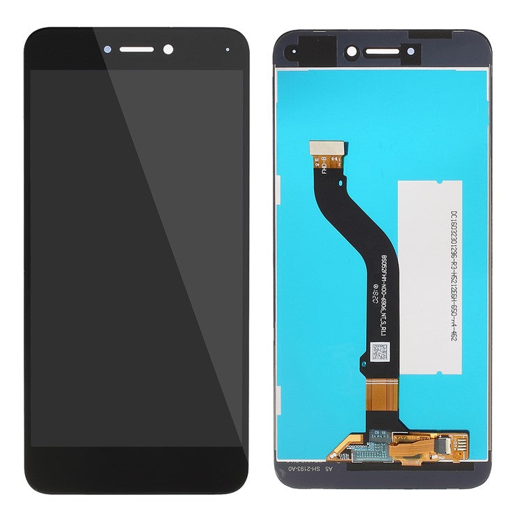 LCD Screen and Digitizer Assembly Spare Part for Huawei P8 Lite (2017) / Honor 8 Lite (without Logo) - Black