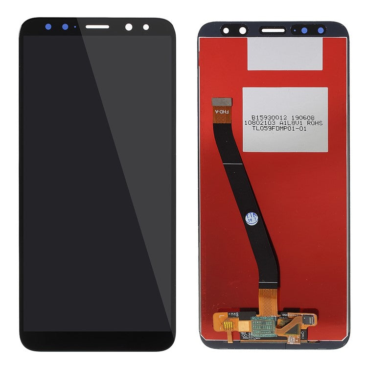 For Huawei Mate 10 Lite LCD Screen and Digitizer Assembly Part (without Logo) - Black