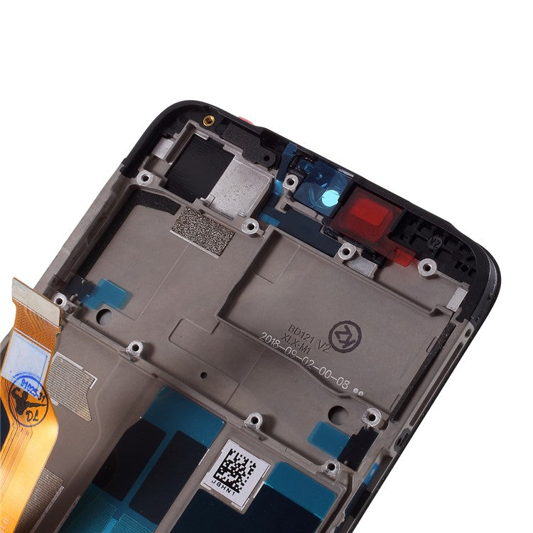 LCD Screen and Digitizer + Assembly Frame Replacement Part for OPPO F9 / A7x / F9 (F9 Pro)