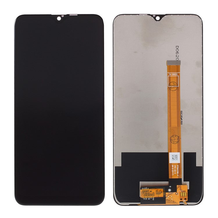 LCD Screen and Digitizer Assembly Replacing Part (Non-OEM Screen Glass Lens, OEM Other Parts) for Realme 3 / 3i / Oppo AX7 / A5s /A7/A12 - Black