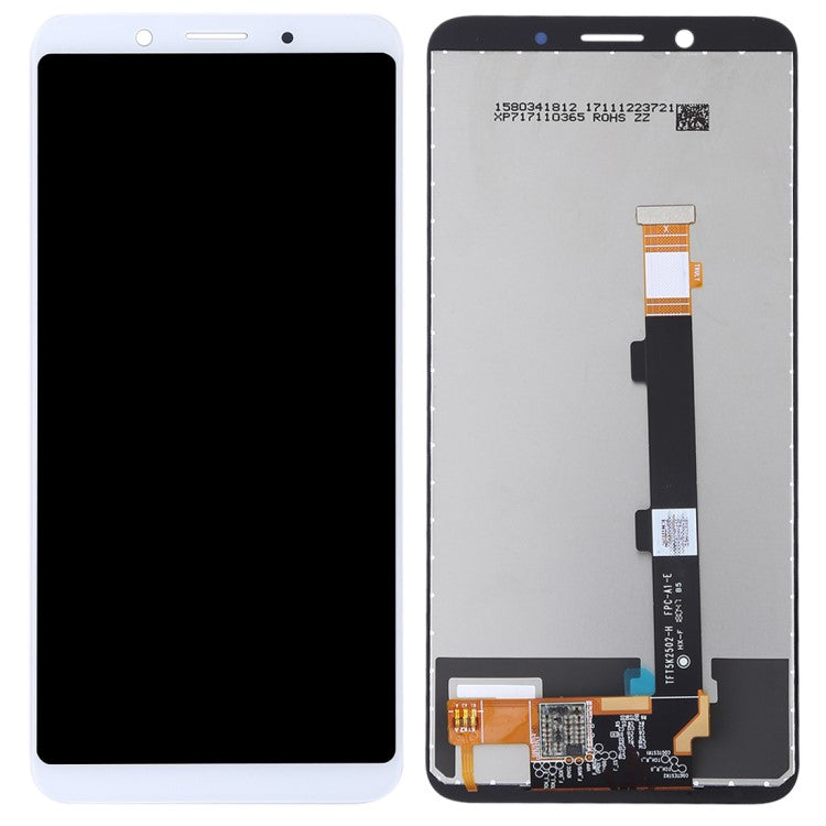LCD Screen and Digitizer Repair Part (Assembly) for Oppo A73/F5/F5 Youth - White
