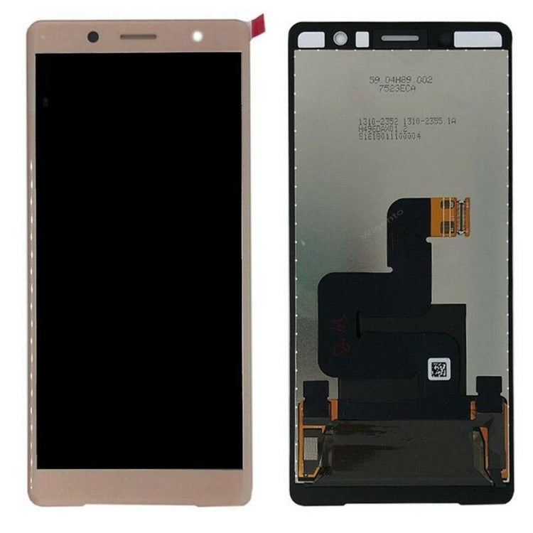 OEM LCD Screen and Digitizer Assembly for Sony Xperia XZ2 Compact H8324/H8314 - Silver
