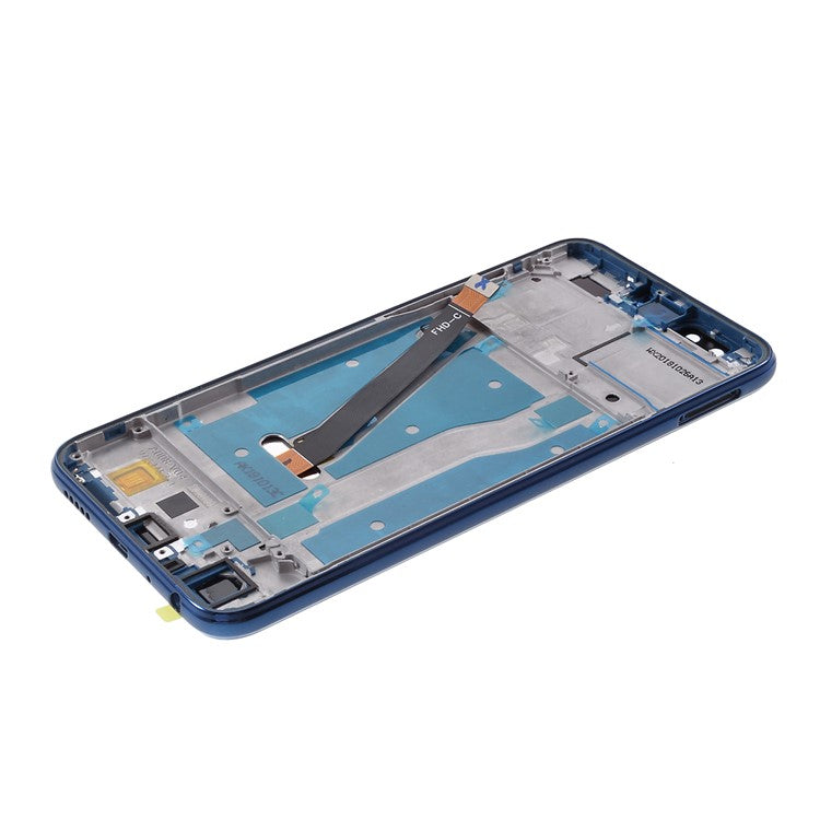 LCD Screen and Digitizer Assembly + Frame Replacement for Huawei Honor 9 Lite - Blue