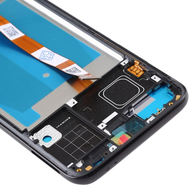 LCD Screen and Digitizer Assembly + Frame Replacement (without Logo) for Huawei Honor 10 COL-AL10 COL-L29 COL-L19 - Black