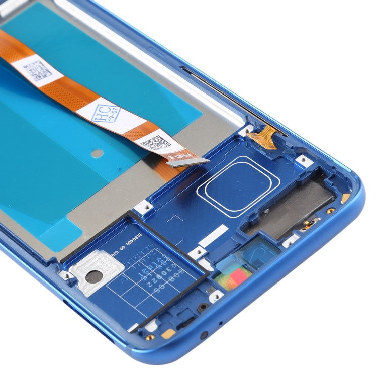 LCD Screen and Digitizer Assembly + Frame Replacement (without Logo) for Huawei Honor 10 COL-AL10 COL-L29 COL-L19 - Blue