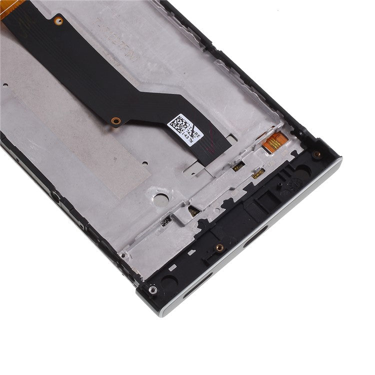 LCD Screen and Digitizer Assembly with Frame for Sony Xperia XA1 - Black