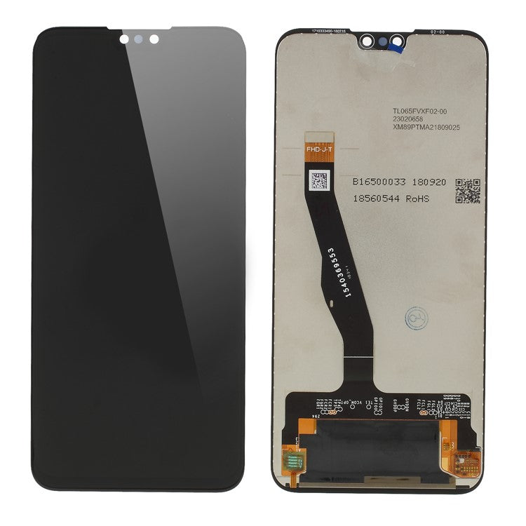 LCD Screen and Digitizer Assembly Repair Part for Huawei Y9 (2019)/Enjoy 9 Plus (without Logo) - Black