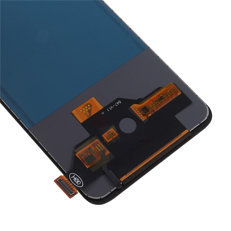 LCD Screen and Digitizer Assembly Part (TFT Version, NOT Support Fingerprint Unlock Function) (without Logo) for OnePlus 6T - Black