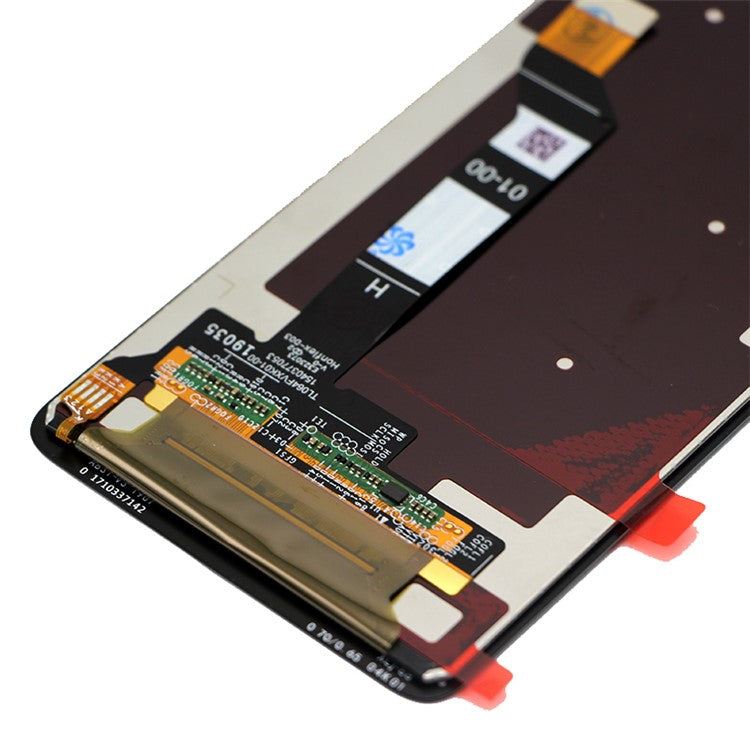 OEM LCD Screen and Digitizer Assembly Replacement for Motorola One Vision/P50 (without Logo) - Black