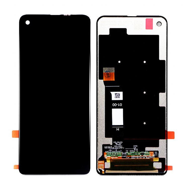 OEM LCD Screen and Digitizer Assembly Replace Part (without Logo) for Motorola One Action XT2013-1, XT2013-2 - Black