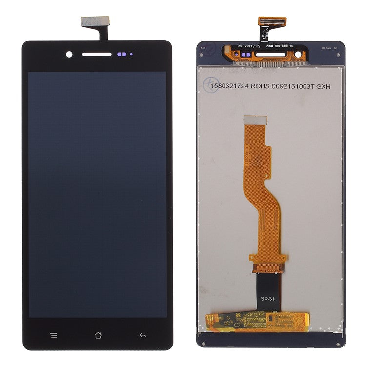 LCD Screen and Digitizer Assembly Replacement for Oppo A33 - Black