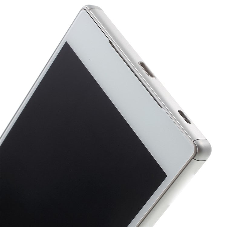 LCD Screen and Digitizer Assembly with Front Housing for Sony Xperia Z5 (OEM material assembly) - White