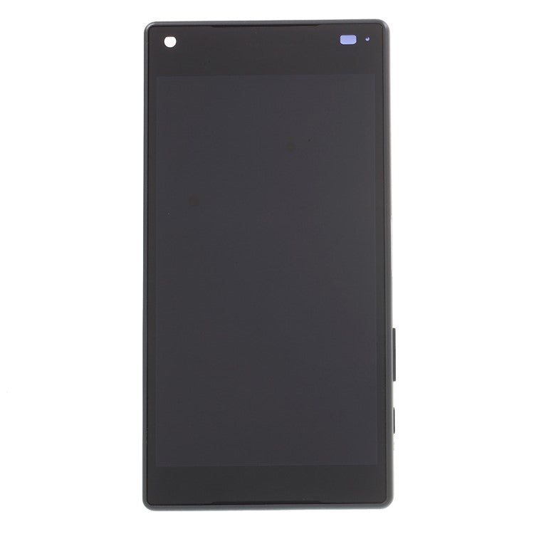 LCD Screen and Digitizer Assembly with Front Housing for Sony Xperia Z5 Compact (OEM material assembly) - Black