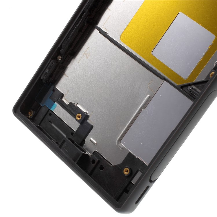 LCD Screen and Digitizer Assembly with Front Housing for Sony Xperia Z5 Compact (OEM material assembly) - Black