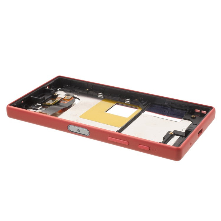 LCD Screen and Digitizer Assembly with Front Housing for Sony Xperia Z5 Compact (OEM material assembly) - Red