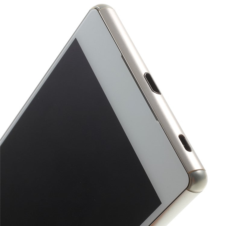 LCD Screen + Touch Screen Digitizer Assembly with Frame for Sony Xperia Z3+ E6553 - White