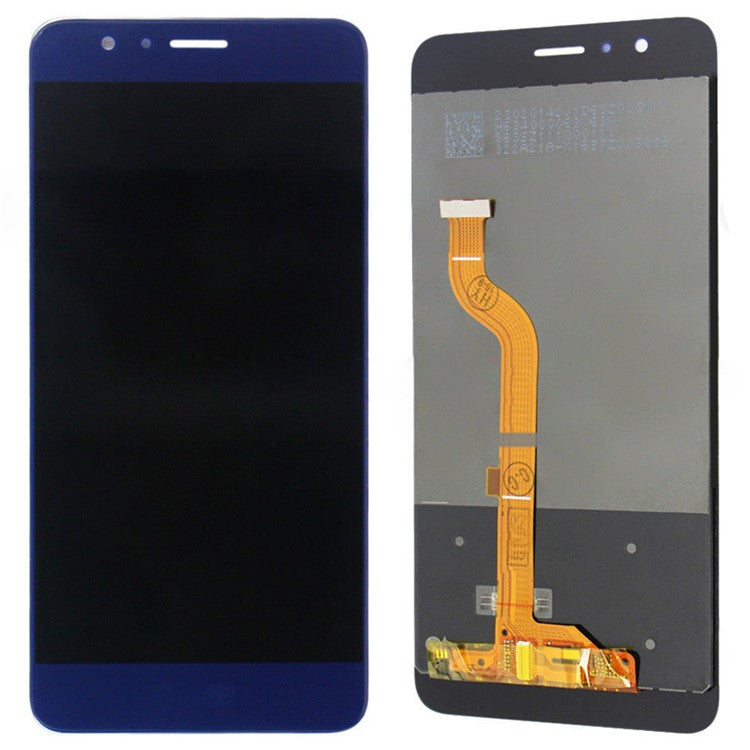 LCD Screen and Digitizer Assembly Replacement for Huawei Honor 8 - Dark Blue
