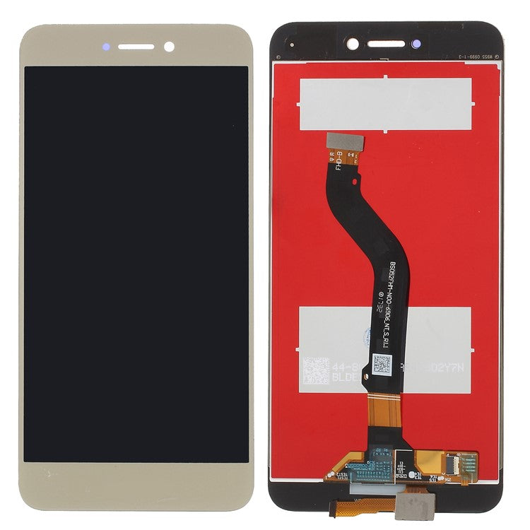 LCD Screen and Digitizer Assembly Part for Huawei P8 Lite (2017) - Gold