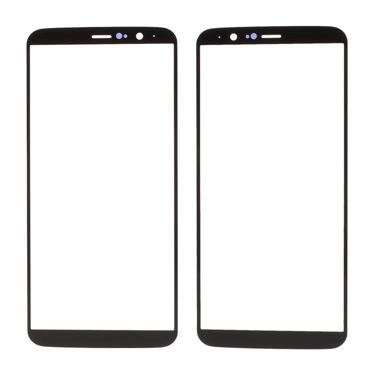 Black - Outer Front Screen Glass Lens Part for OnePlus 5T