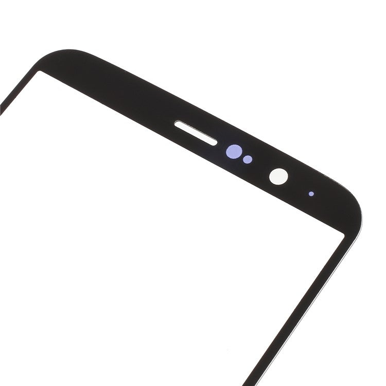 Black - Outer Front Screen Glass Lens Part for OnePlus 5T