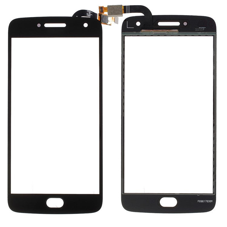 OEM Touch Digitizer Screen Front Glass Replacement for Motorola Moto G5 Plus - Black