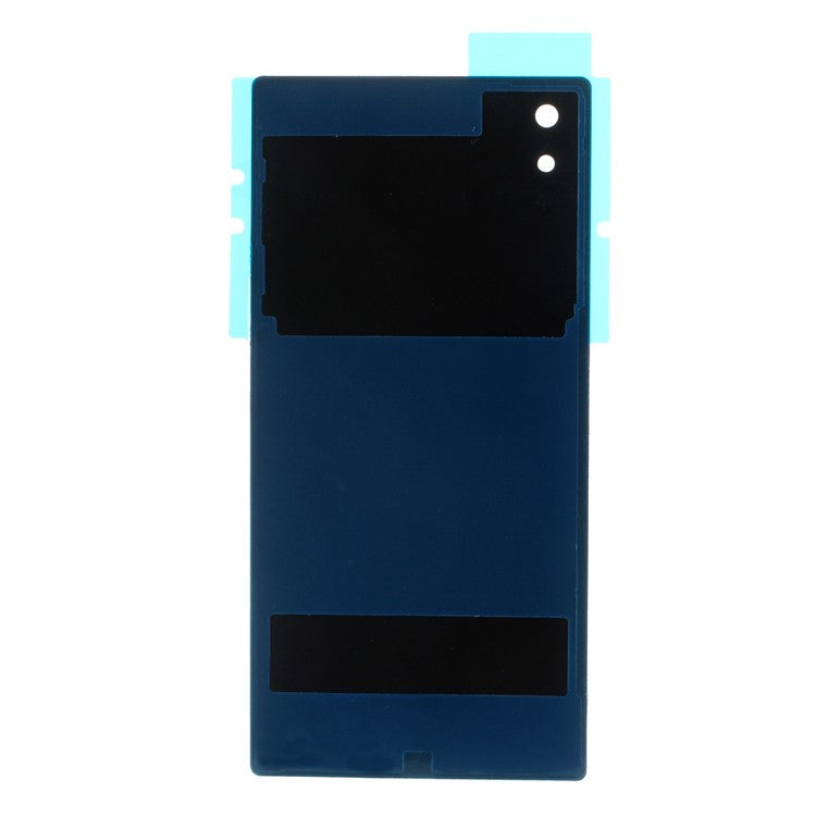 Battery Door Cover with Adhesive Sticker for Sony Xperia Z5 - Silver Color