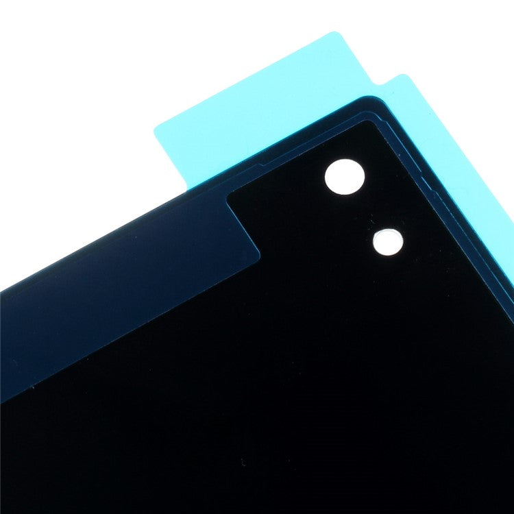 Battery Door Cover with Adhesive Sticker for Sony Xperia Z5 - Silver Color