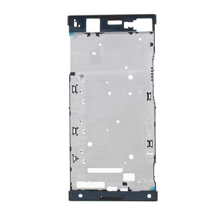 OEM for Sony Xperia XA1 Ultra Middle Frame with Adhesive Sticker Replace Part - Black