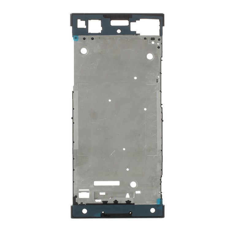 OEM for Sony Xperia XA1 Middle Frame with Adhesive Sticker Replacement Part - Black