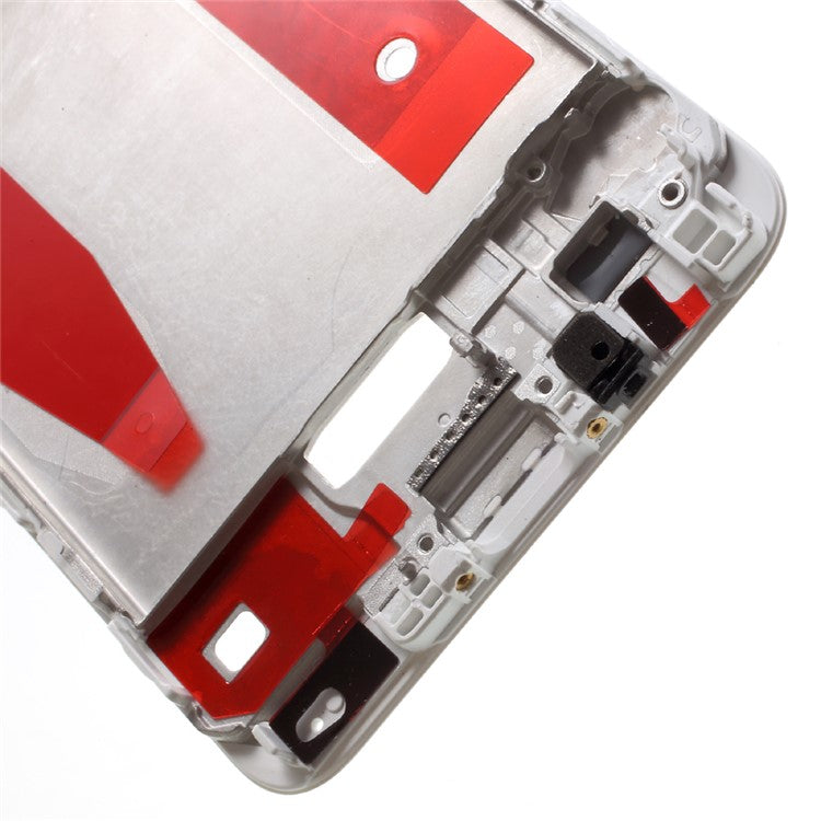 OEM Middle Plate Frame Replacement for Huawei P10 with Earpiece Mesh - White