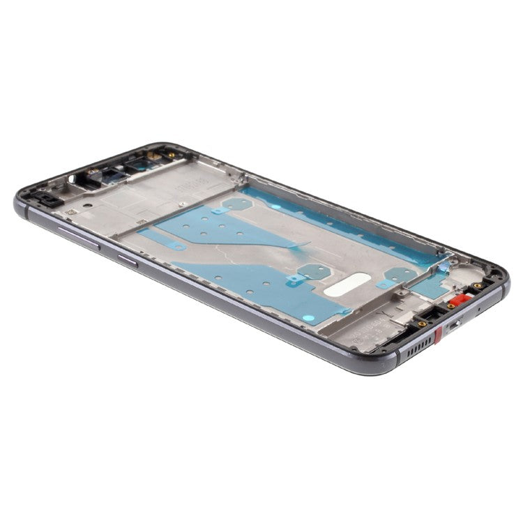 OEM Middle Plate Frame Replacement for Huawei P10 Lite with Earpiece Mesh - Grey