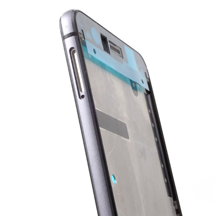 OEM Middle Plate Frame Replacement for Huawei P10 Lite with Earpiece Mesh - Grey