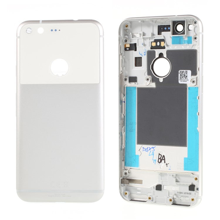 OEM Disassembly Back Cover Part Replacement for Google Pixel S1 - Silver