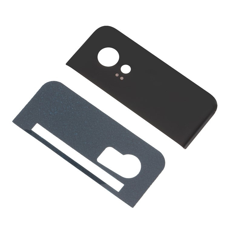 OEM Camera Lens Housing with Adhesive Sticker for Google Pixel 2 XL/XL2 - Black
