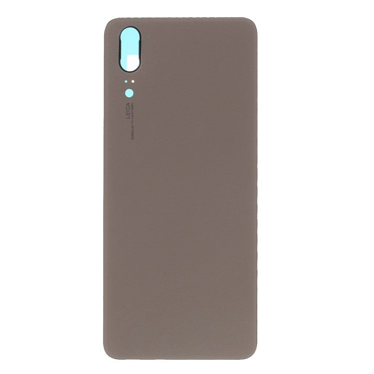 Gold - Battery Housing Door Cover Replace Part with Adhesive Sticker for Huawei P20