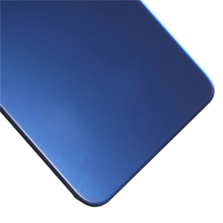 Blue - Battery Housing Door Cover Replace Part with Adhesive Sticker for Huawei P20
