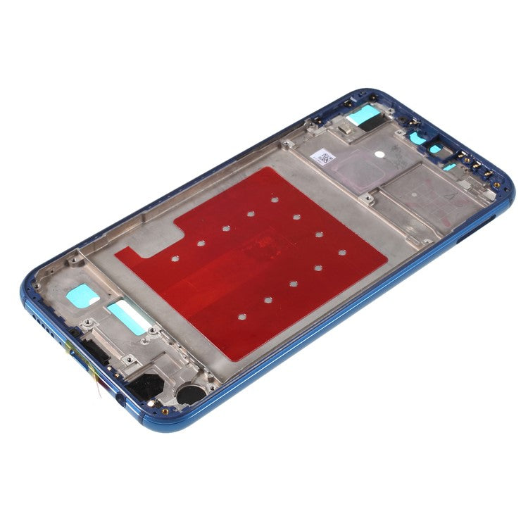 OEM Middle Plate Frame Repair Part for Huawei P20 Lite / Nova 3e with Earpiece Mesh - Blue