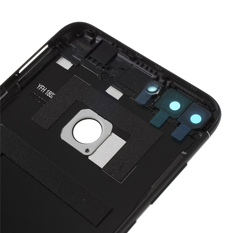 For Huawei P Smart/Enjoy 7S Battery Door Cover Replace Part (OEM) (without Logo) - Black