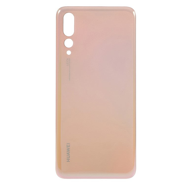 Battery Housing Cover Replacement with Adhesive Sticker for Huawei P20 Pro - Pink