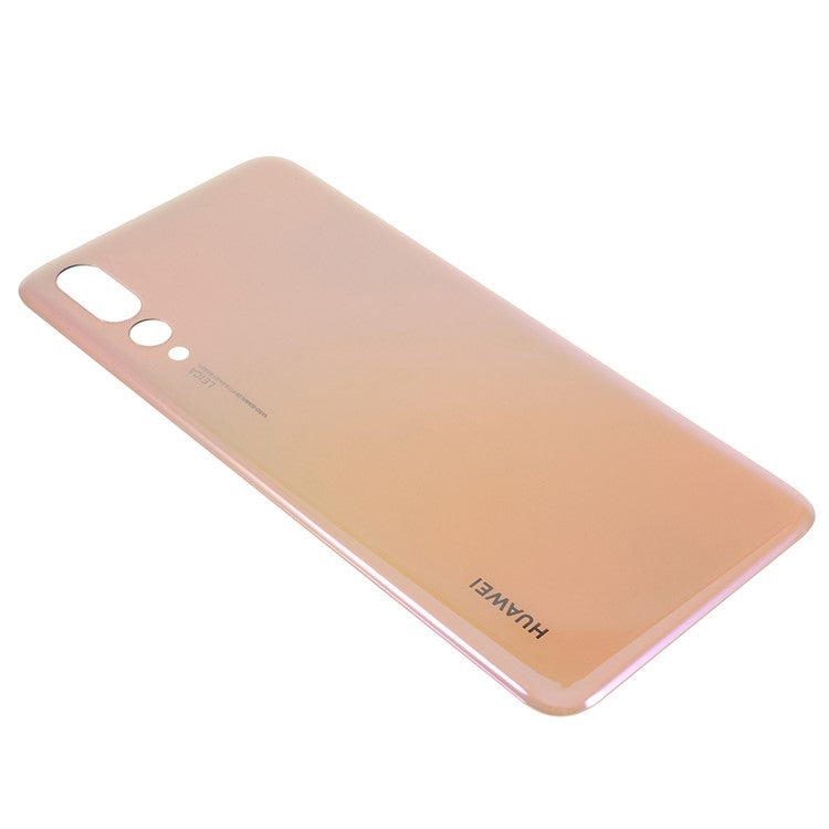 Battery Housing Cover Replacement with Adhesive Sticker for Huawei P20 Pro - Pink