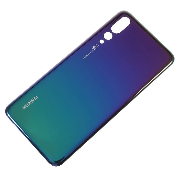 Battery Housing Cover Part with Adhesive Sticker for Huawei P20 Pro - Purple